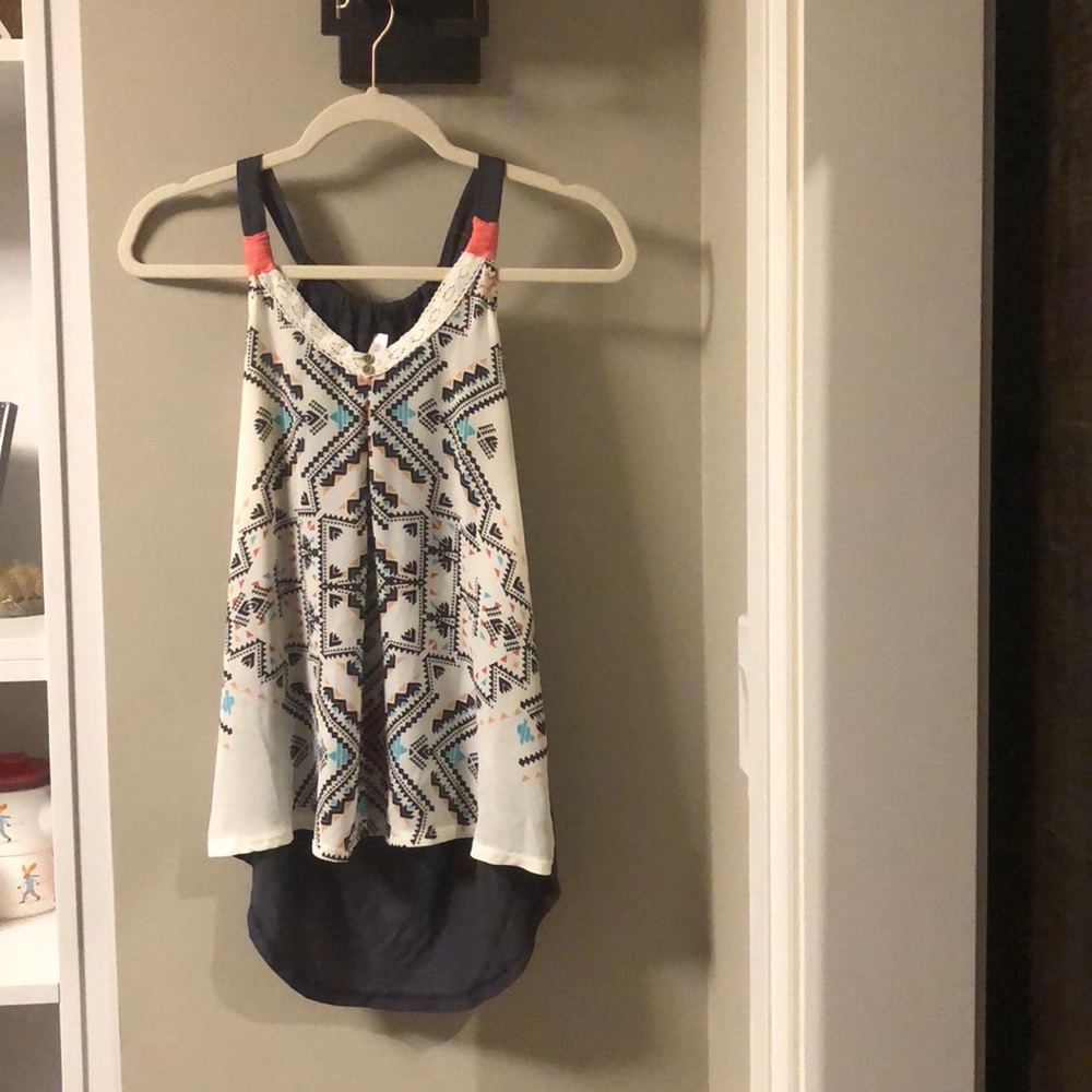Xhilaration | Printed Tank Top Blouse